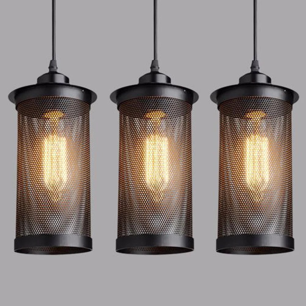 HAOKE Iron Retro Loft Pendant Lamp - Lumen Attic