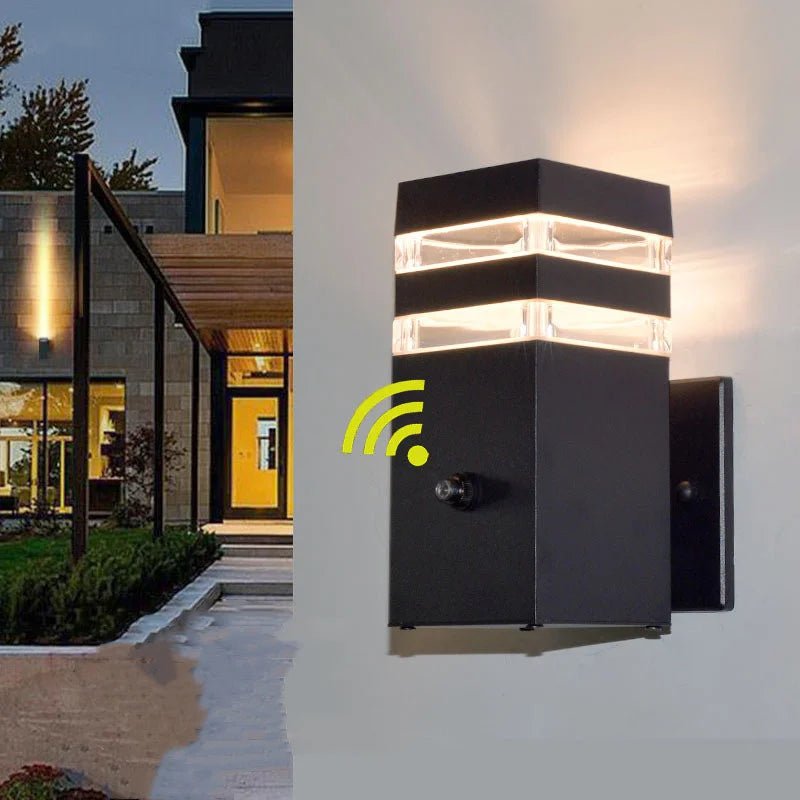 Illumi DB8 Modern Outdoor Wall Lamp - Lumen Attic