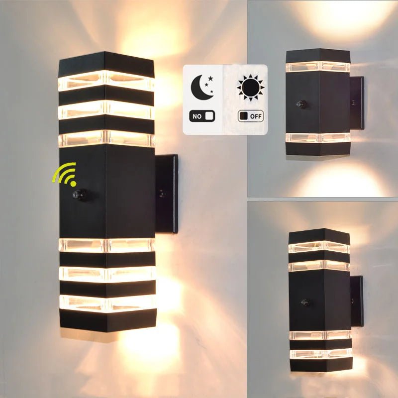 Illumi DB8 Modern Outdoor Wall Lamp - Lumen Attic