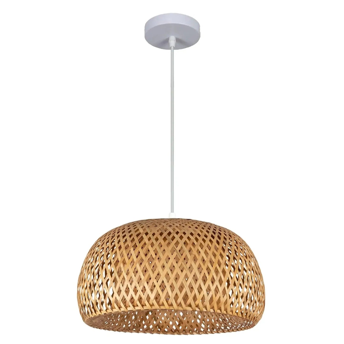 Iralan Handmade Classic Bamboo Pendant Light - Lumen Attic