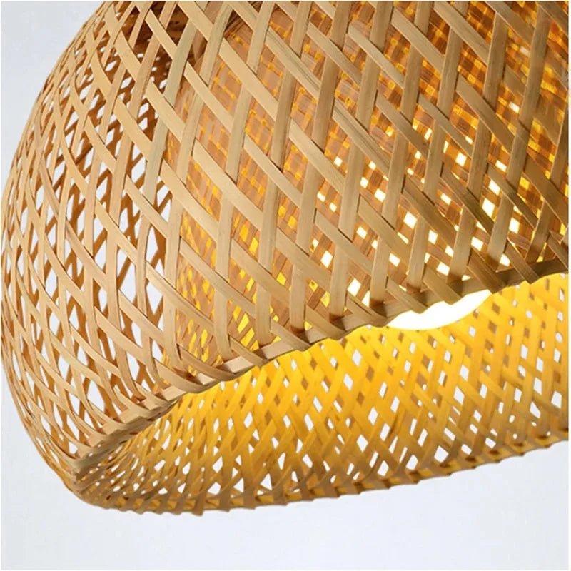 Iralan Handmade Classic Bamboo Pendant Light - Lumen Attic