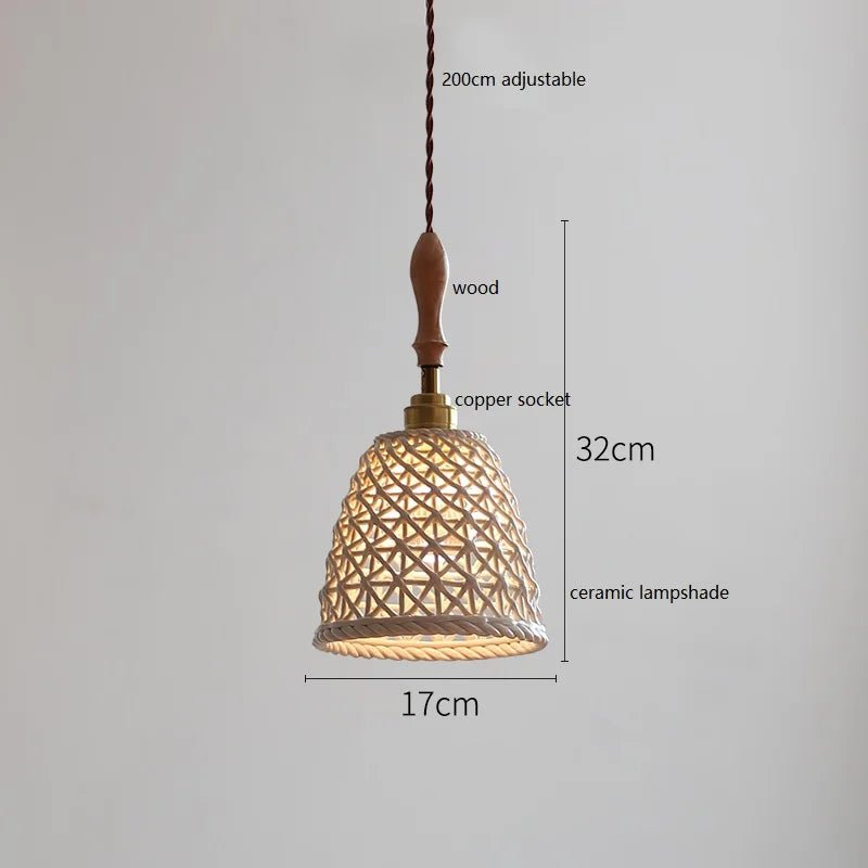 IWHD Various Ceramic LED Hanging Lamp - Lumen Attic