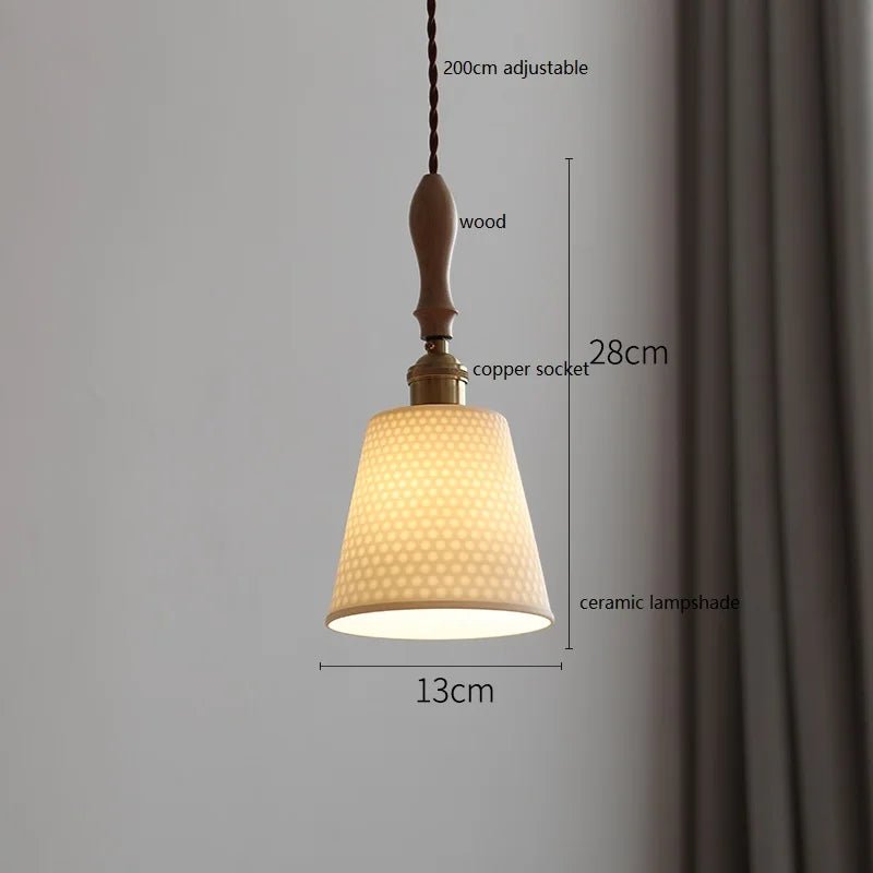 IWHD Various Ceramic LED Hanging Lamp - Lumen Attic