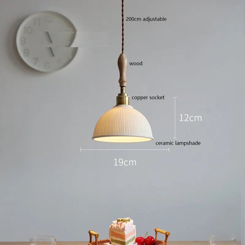 IWHD Various Ceramic LED Hanging Lamp - Lumen Attic