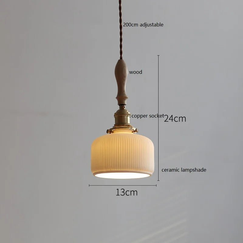 IWHD Various Ceramic LED Hanging Lamp - Lumen Attic