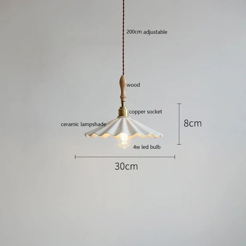 IWHD Various Ceramic LED Hanging Lamp - Lumen Attic