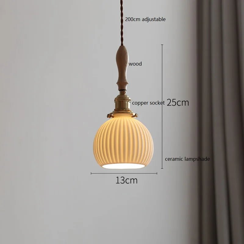 IWHD Various Ceramic LED Hanging Lamp - Lumen Attic