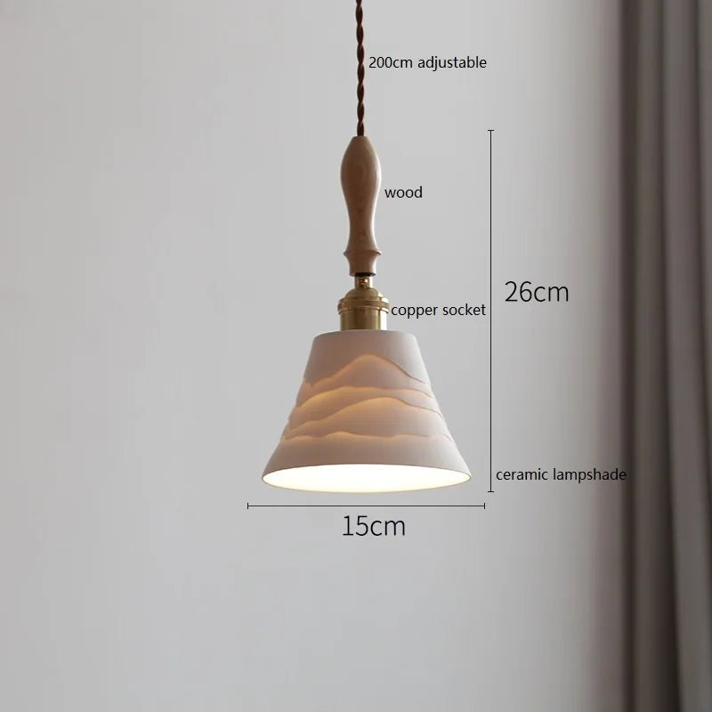 IWHD Various Ceramic LED Hanging Lamp - Lumen Attic