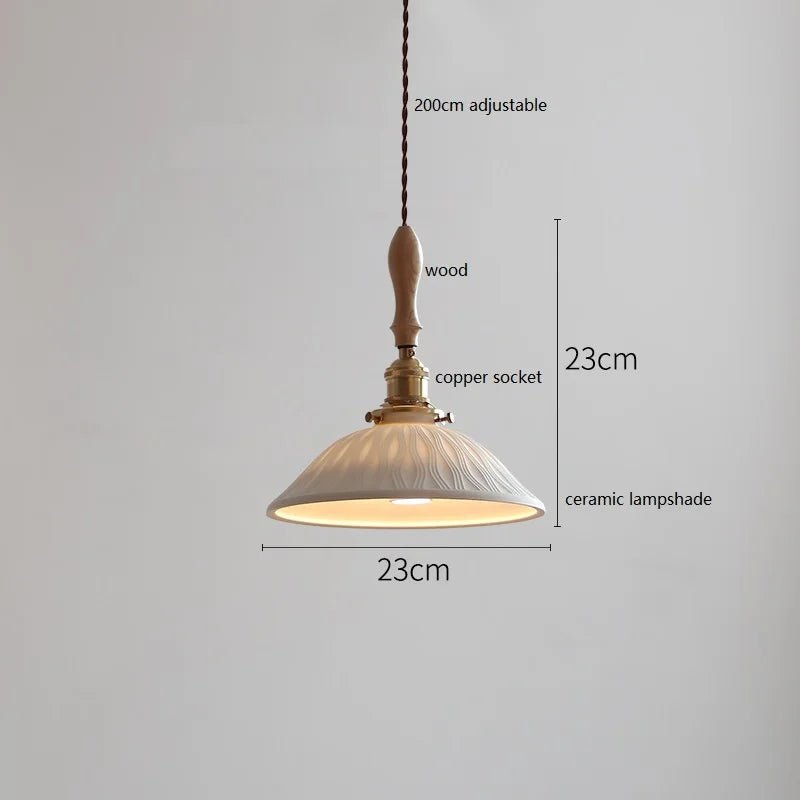 IWHD Various Ceramic LED Hanging Lamp - Lumen Attic