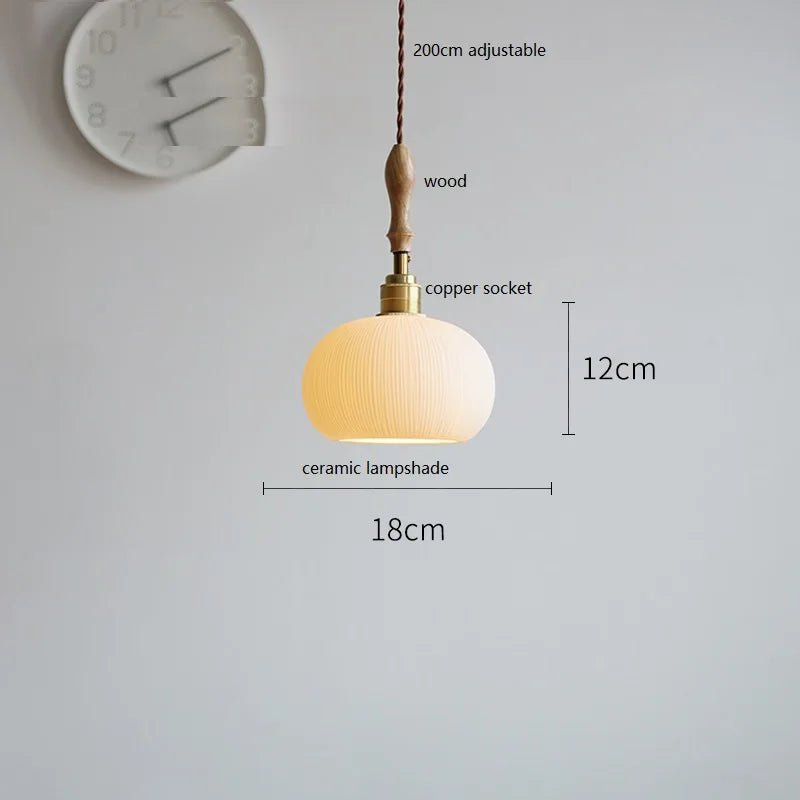 IWHD Various Ceramic LED Hanging Lamp - Lumen Attic