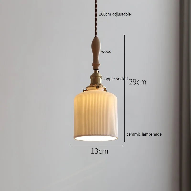 IWHD Various Ceramic LED Hanging Lamp - Lumen Attic