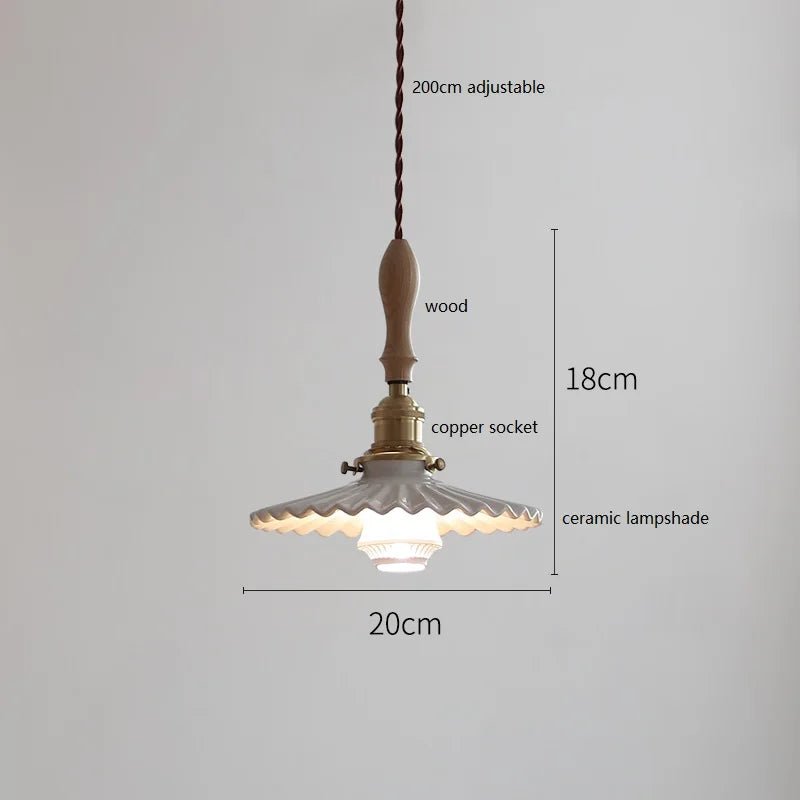 IWHD Various Ceramic LED Hanging Lamp - Lumen Attic