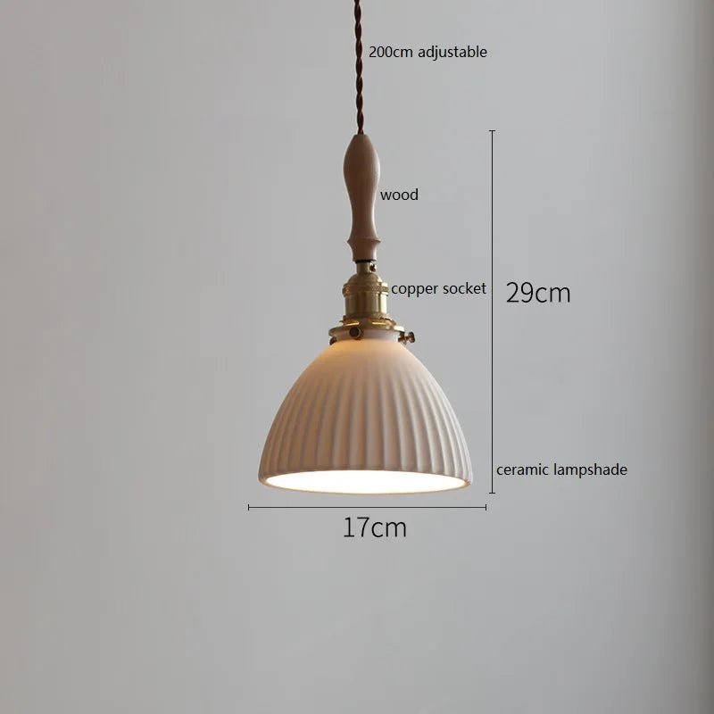 IWHD Various Ceramic LED Hanging Lamp - Lumen Attic