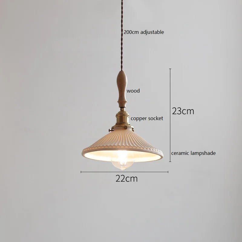 IWHD Various Ceramic LED Hanging Lamp - Lumen Attic