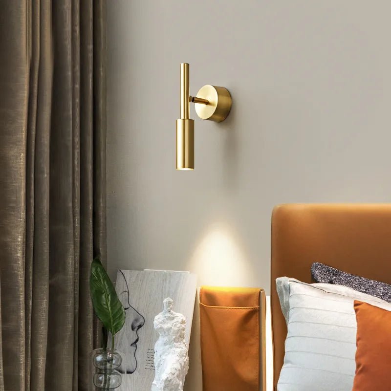 IWP Brass Wall Lamp 3 Emitting Color - Lumen Attic