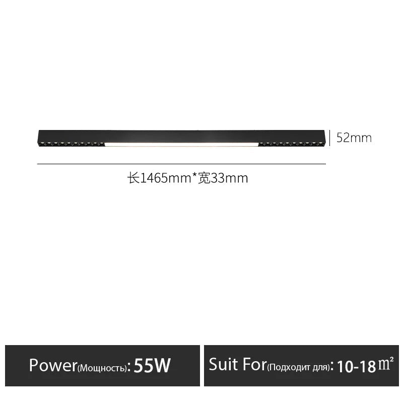 JBX Lineo Lux Linear Ceiling Light - Lumen Attic