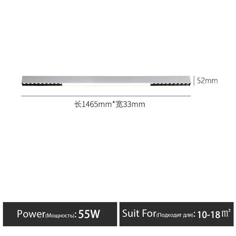 JBX Lineo Lux Linear Ceiling Light - Lumen Attic