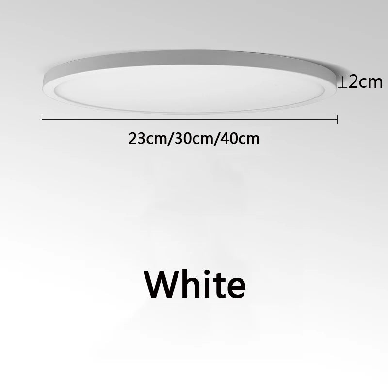 JianJian Ultra Thin LED Flush Mount Light - Lumen Attic