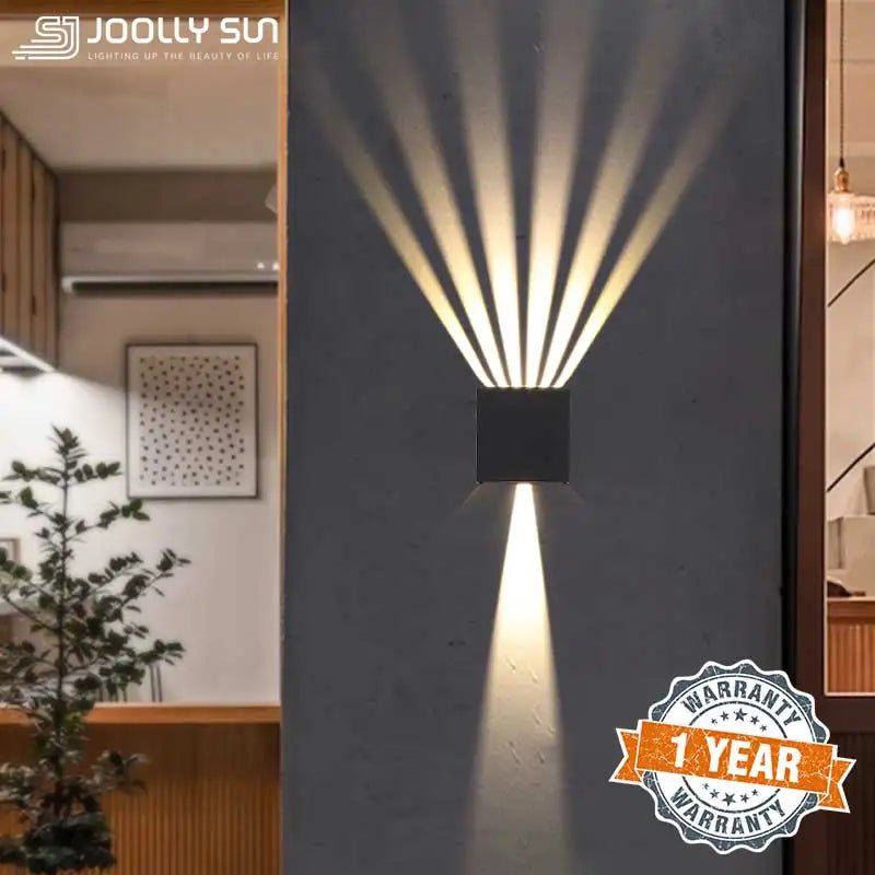 JoollySun Outdoor Wall Light Waterproof LED Lighting - Lumen Attic