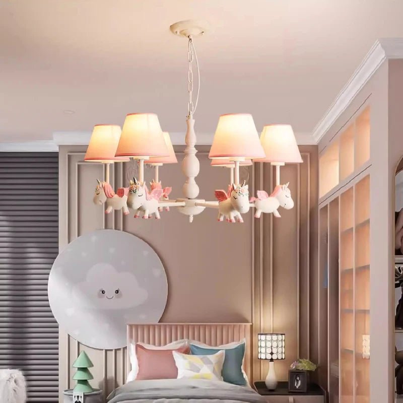 Kidylight Children's Room Pegasus Chandelier - Lumen Attic