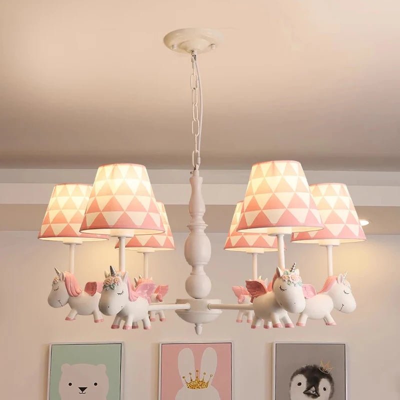 Kidylight Children's Room Pegasus Chandelier - Lumen Attic