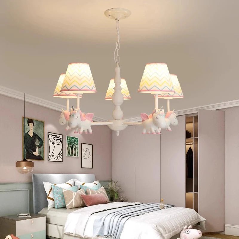 Kidylight Children's Room Pegasus Chandelier - Lumen Attic