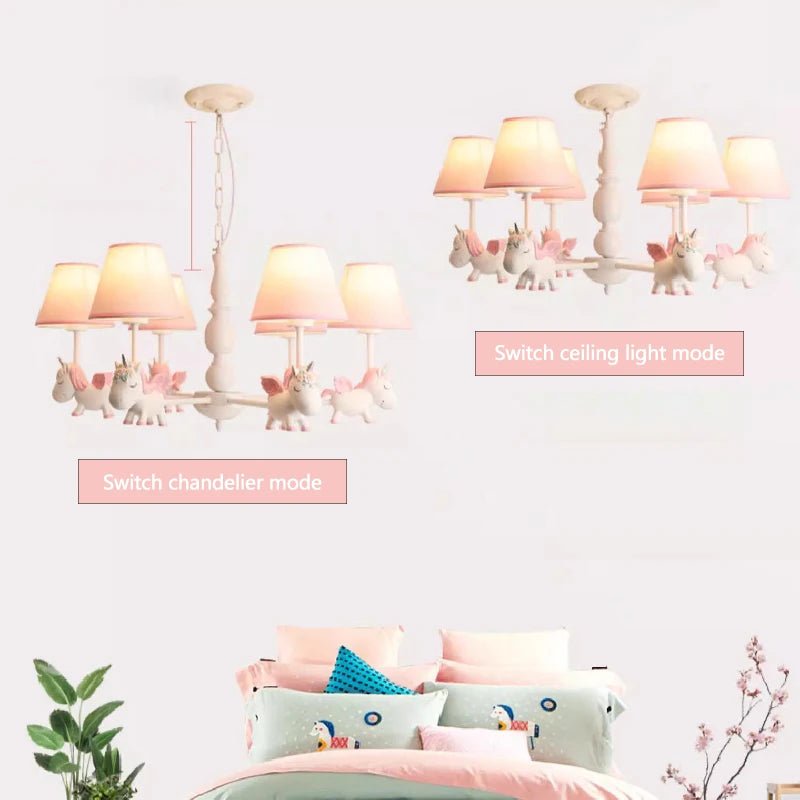 Kidylight Children's Room Pegasus Chandelier - Lumen Attic