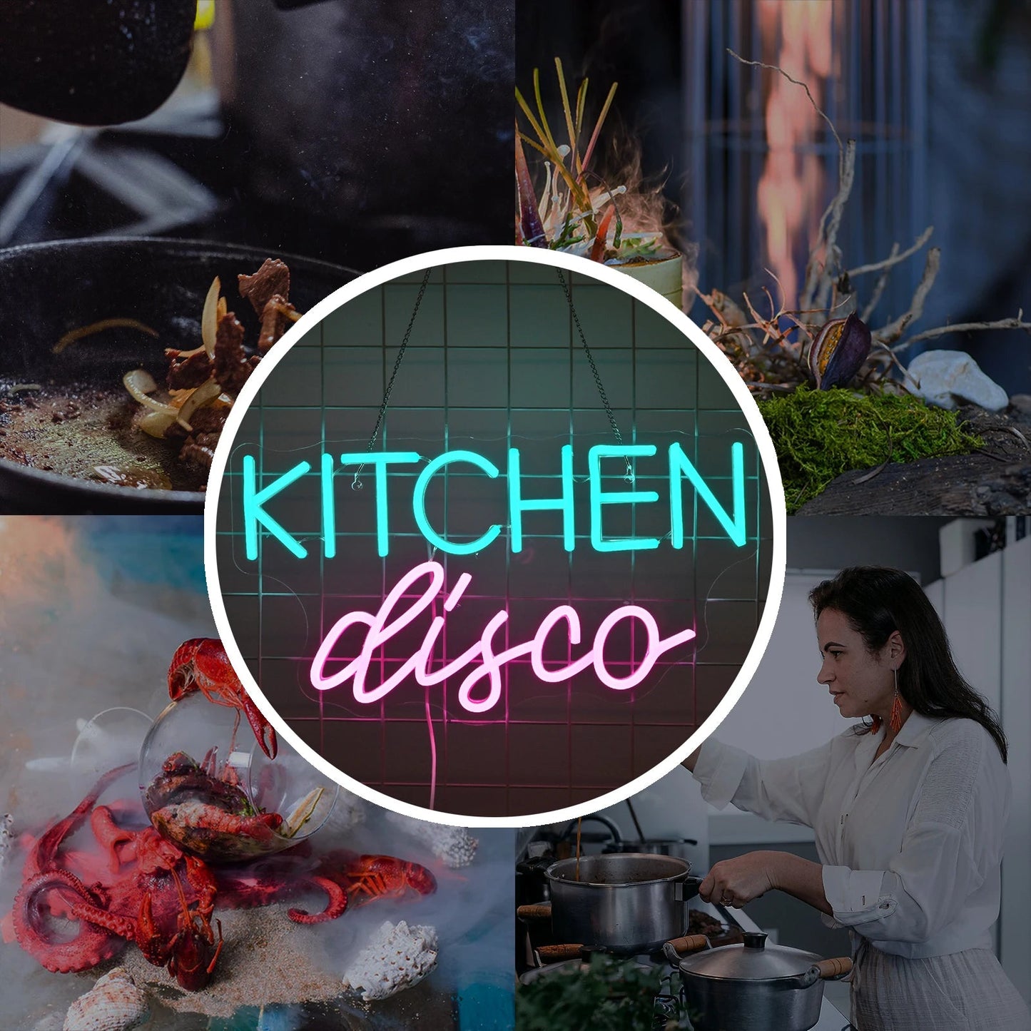 Kitchen Disco Neon Sign by Ineonlife - Lumen Attic