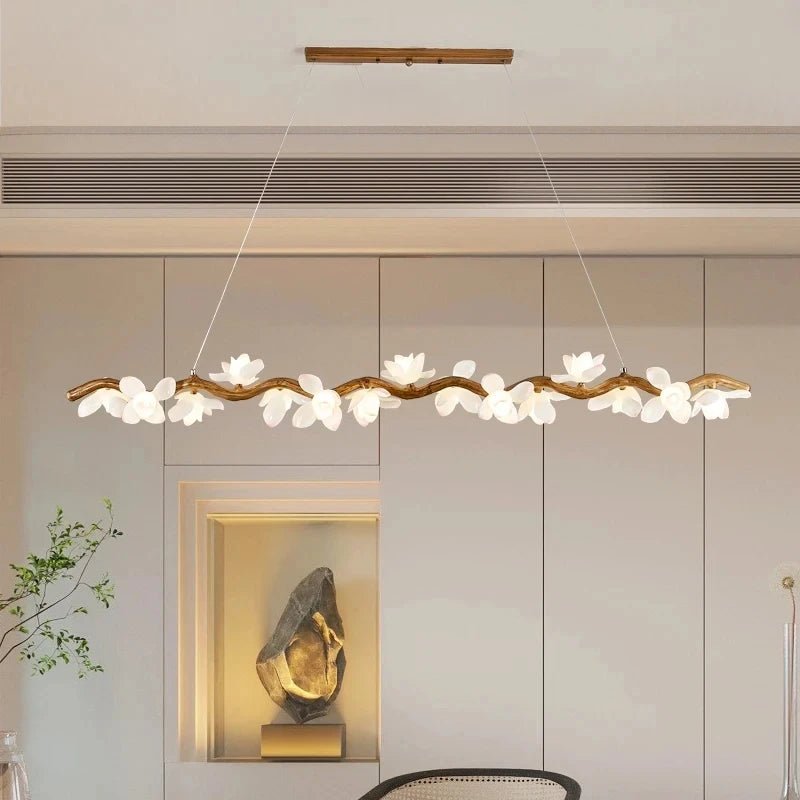 Liaram Lotus Tree branch Chandelier - Lumen Attic