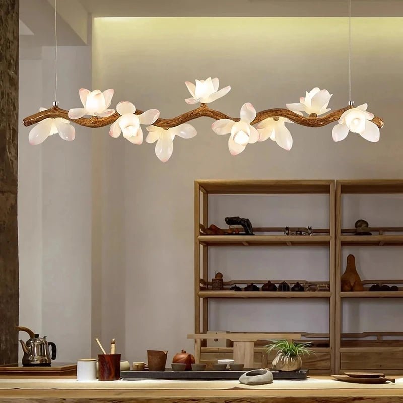 Liaram Lotus Tree branch Chandelier - Lumen Attic