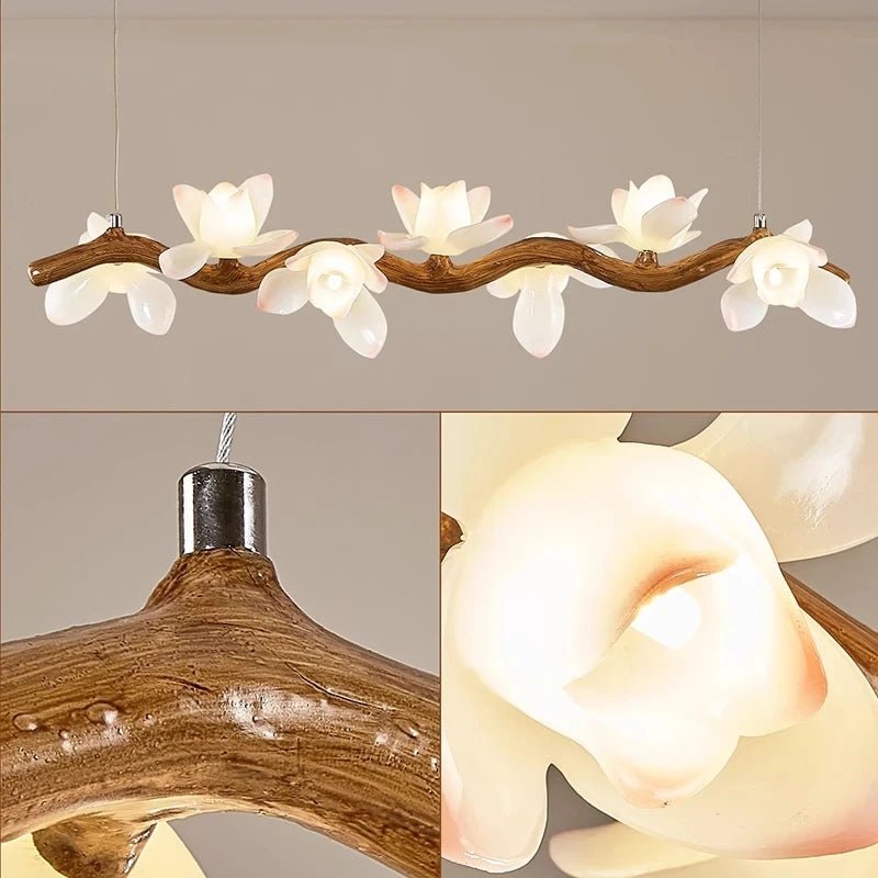 Liaram Lotus Tree branch Chandelier - Lumen Attic