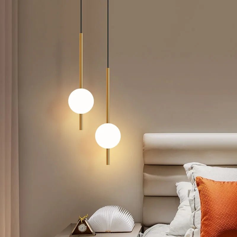 LONKOE Bedside Pendant Lights - Lumen Attic