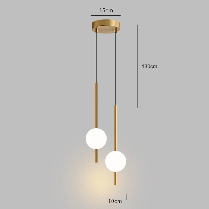 LONKOE Bedside Pendant Lights - Lumen Attic