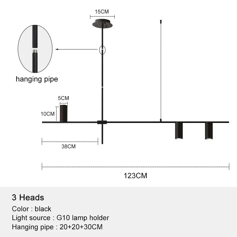 Lonlov Axis Adjustable Pendant Light - Lumen Attic