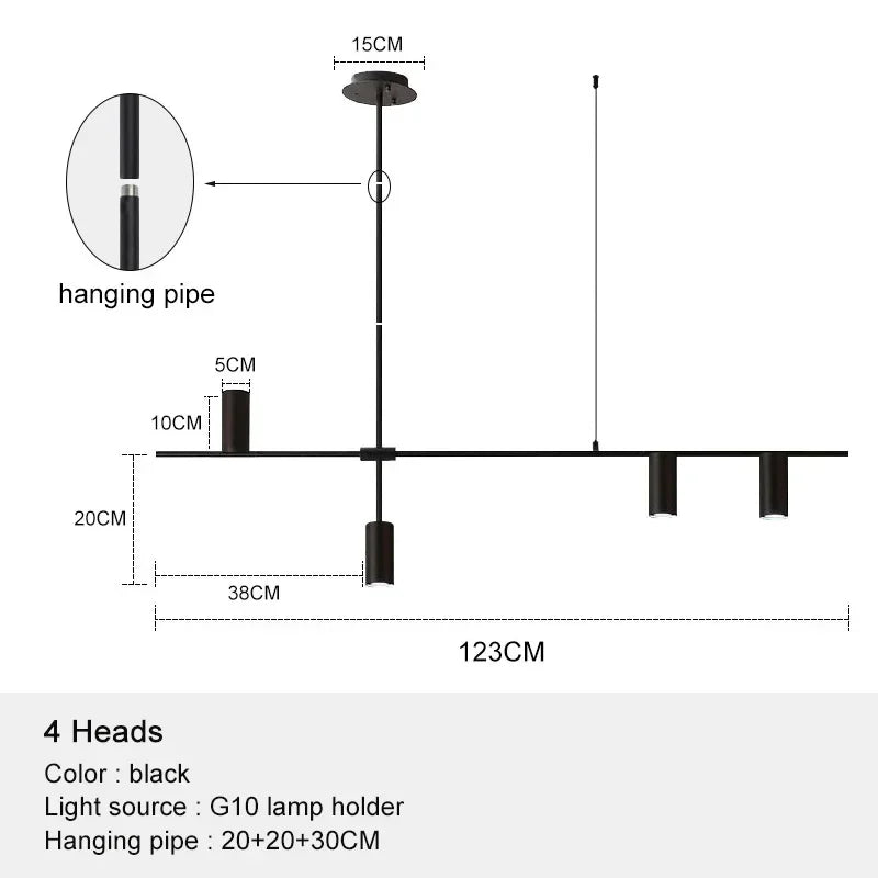 Lonlov Axis Adjustable Pendant Light - Lumen Attic