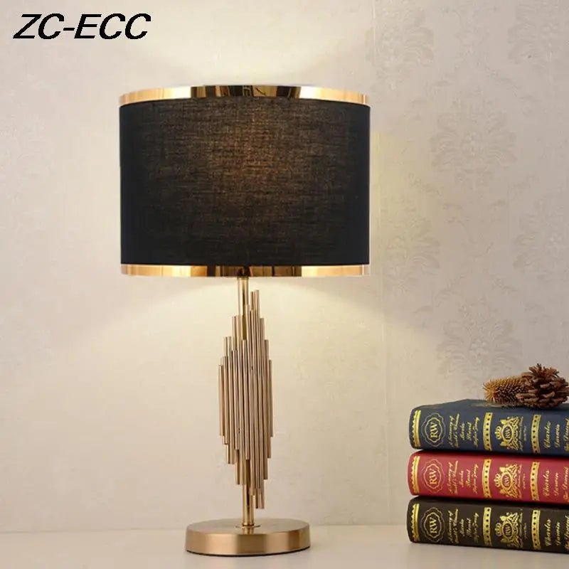 Lorenzo Art Deco Table Lamp - Lumen Attic