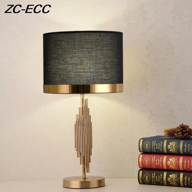 Lorenzo Art Deco Table Lamp - Lumen Attic