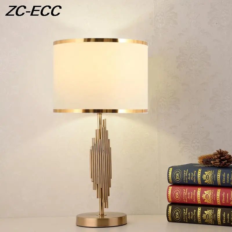 Lorenzo Art Deco Table Lamp - Lumen Attic