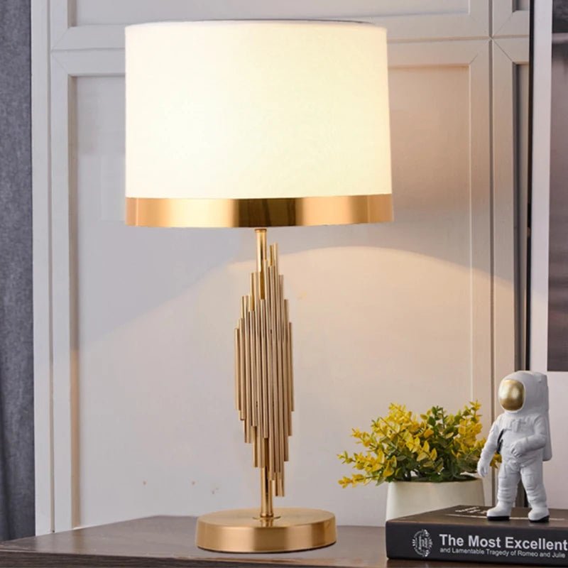 Lorenzo Art Deco Table Lamp - Lumen Attic