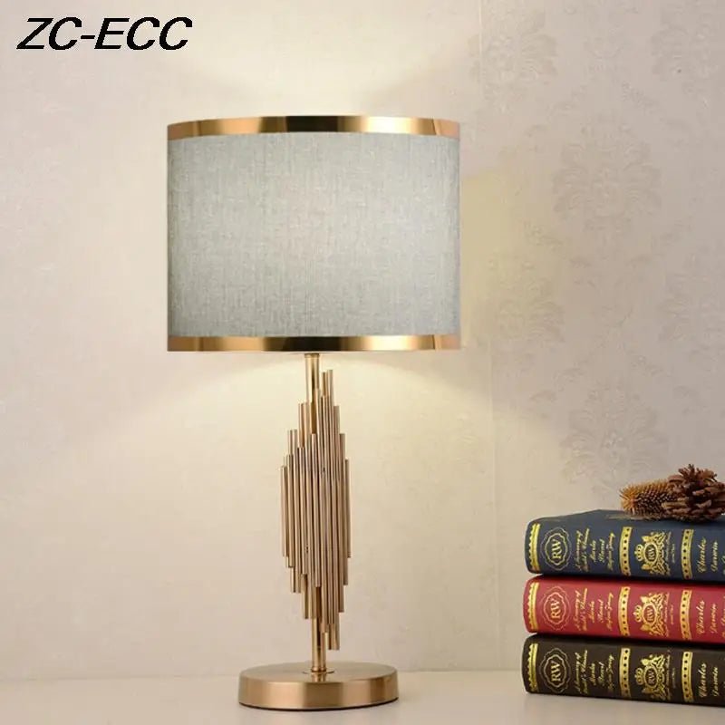 Lorenzo Art Deco Table Lamp - Lumen Attic