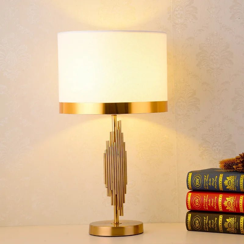 Lorenzo Art Deco Table Lamp - Lumen Attic