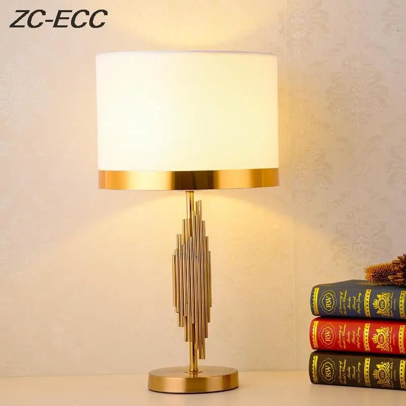 Lorenzo Art Deco Table Lamp - Lumen Attic