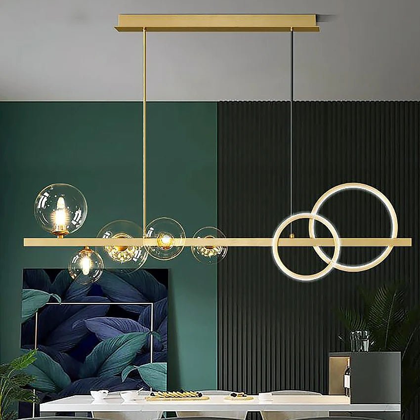 Loretti Sandyha Molecule Modern Chandeliers - Lumen Attic