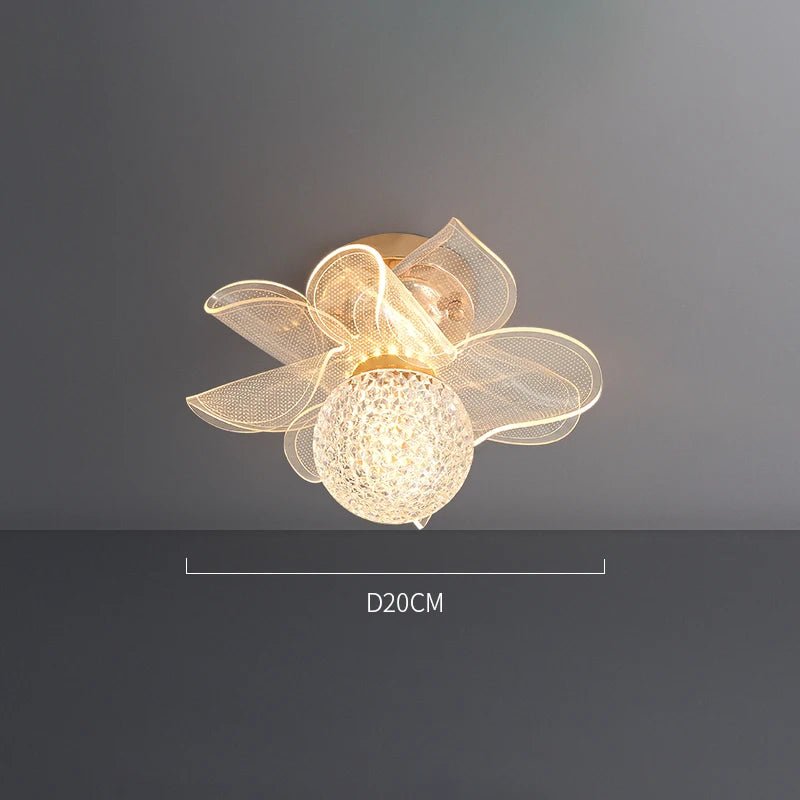 LPW Siovis Ceiling Light with Acrylic Shade - Lumen Attic