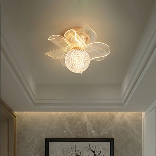 LPW Siovis Ceiling Light with Acrylic Shade - Lumen Attic