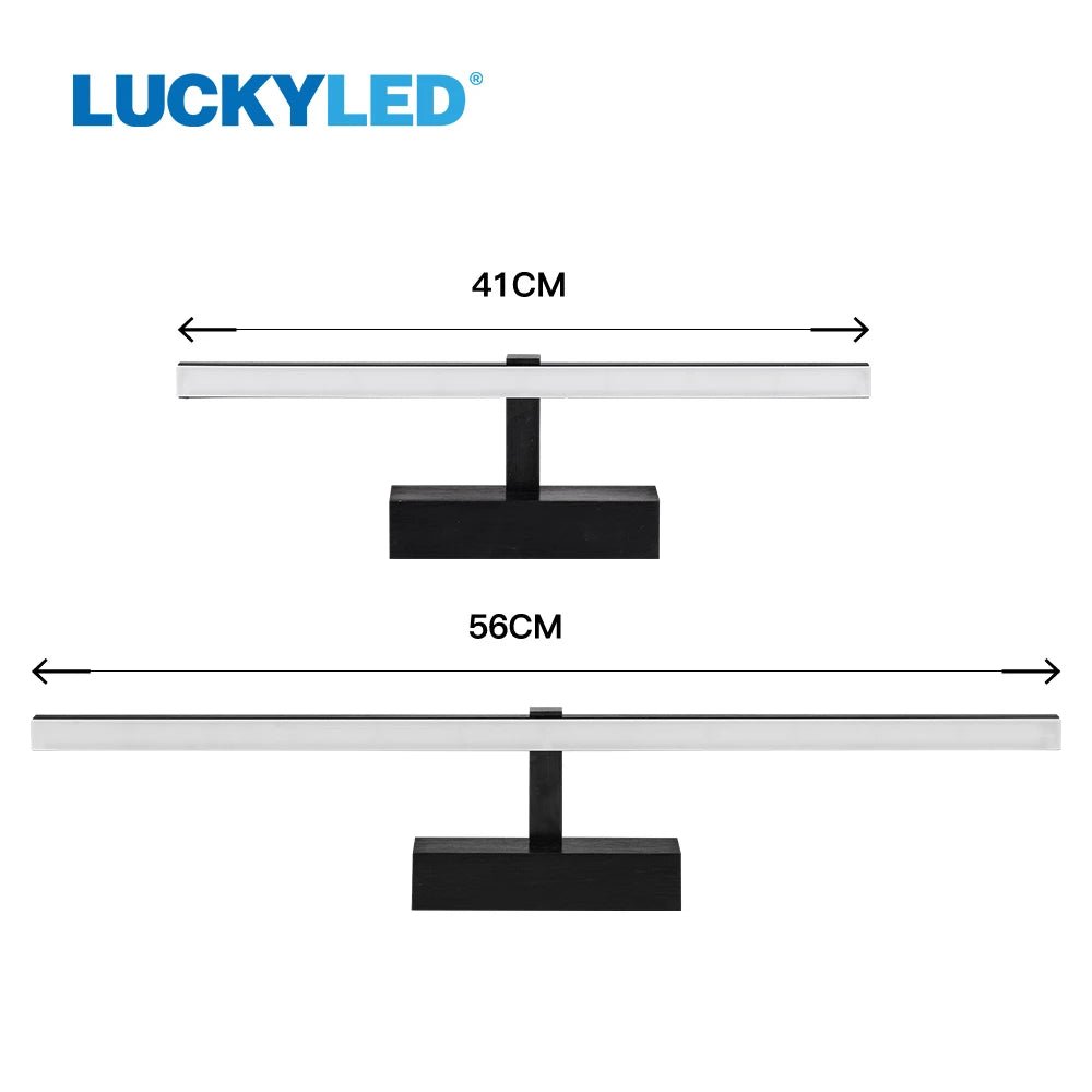 LuckyLED Sleek Modern Vanity Light Bar - Lumen Attic