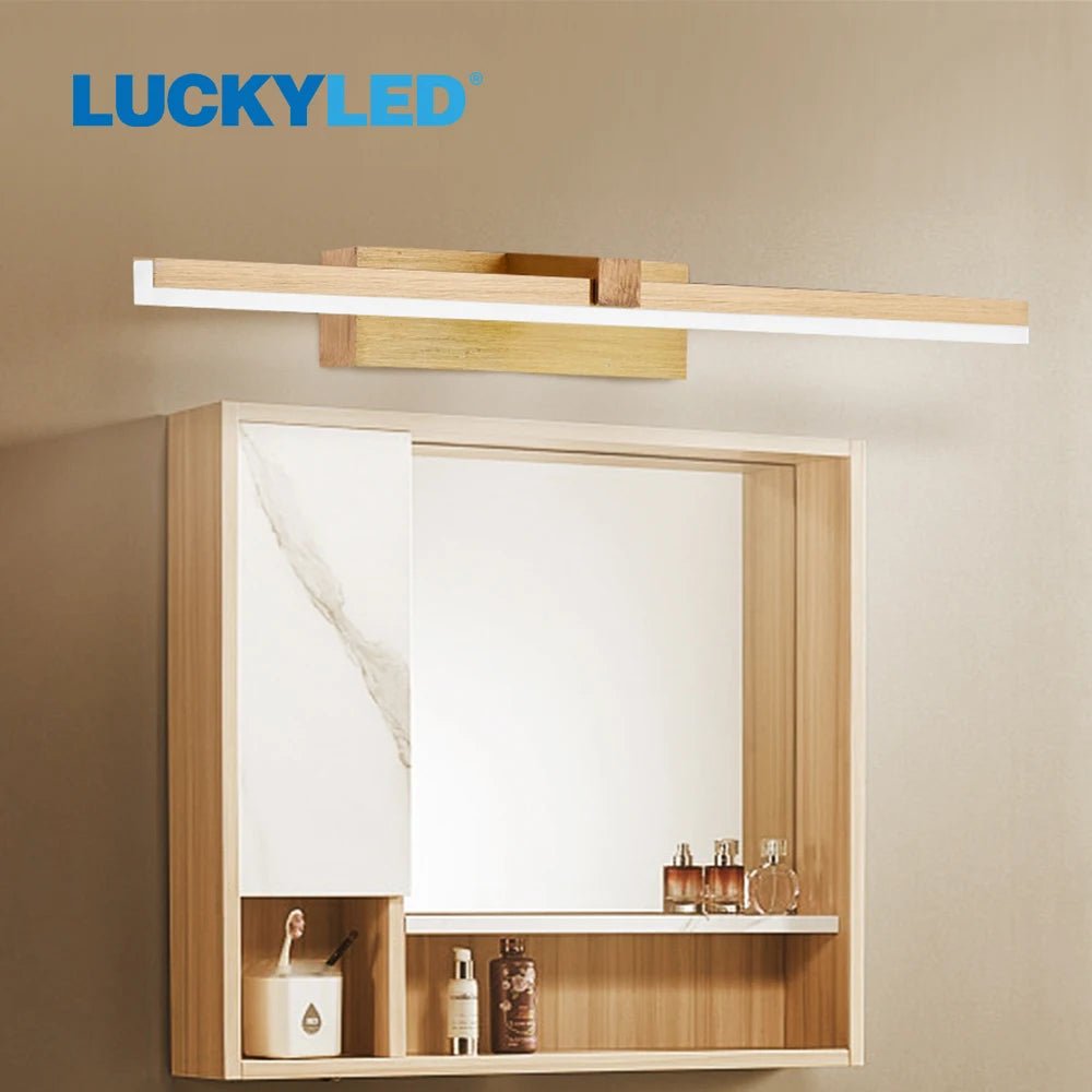 LuckyLED Sleek Modern Vanity Light Bar - Lumen Attic