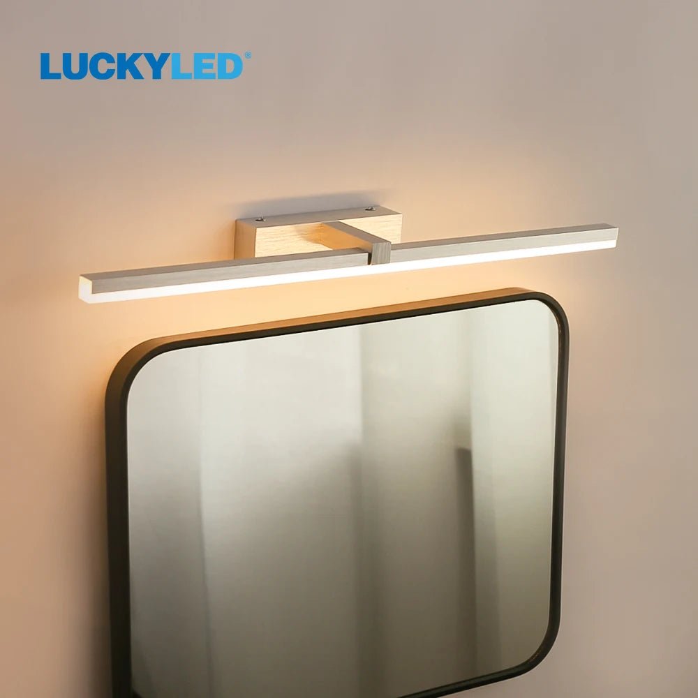 LuckyLED Sleek Modern Vanity Light Bar - Lumen Attic