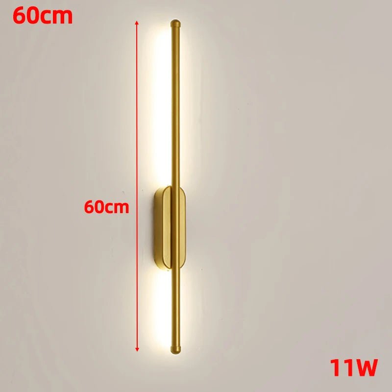 LumenLine LED Wall Sconce Sleek Vertical Light - Lumen Attic