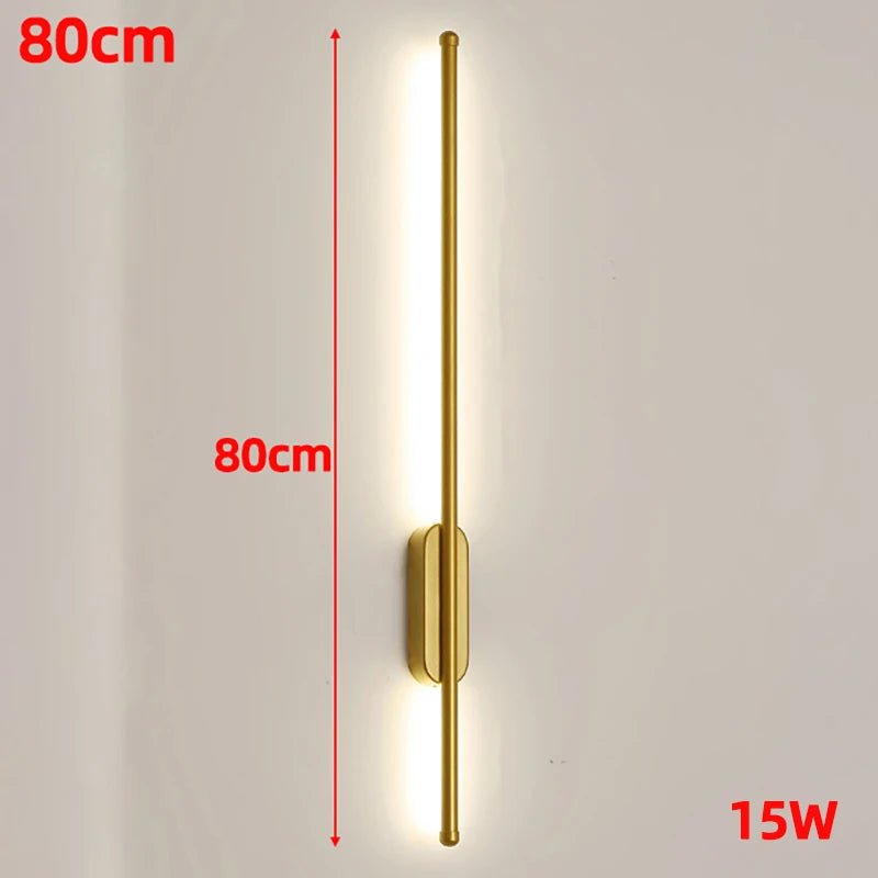 LumenLine LED Wall Sconce Sleek Vertical Light - Lumen Attic